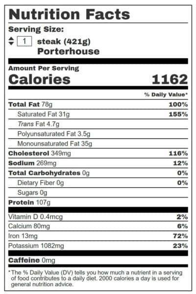 Porterhouse