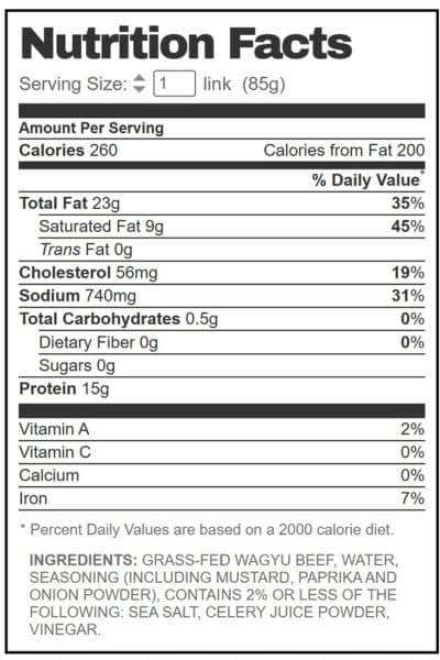 Australian Wagyu Hot Dog